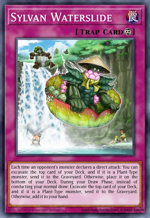 Sylvan Waterslide, card MP15-EN042 from 2015 Mega-Tin Mega Pack