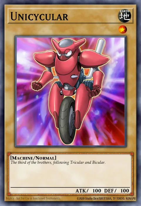 Unicycular, card ABPF-EN001 from Absolute Powerforce