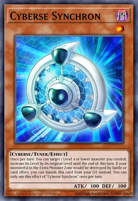 Cyberse Synchron, carte SAST-EN002 de Savage Strike
