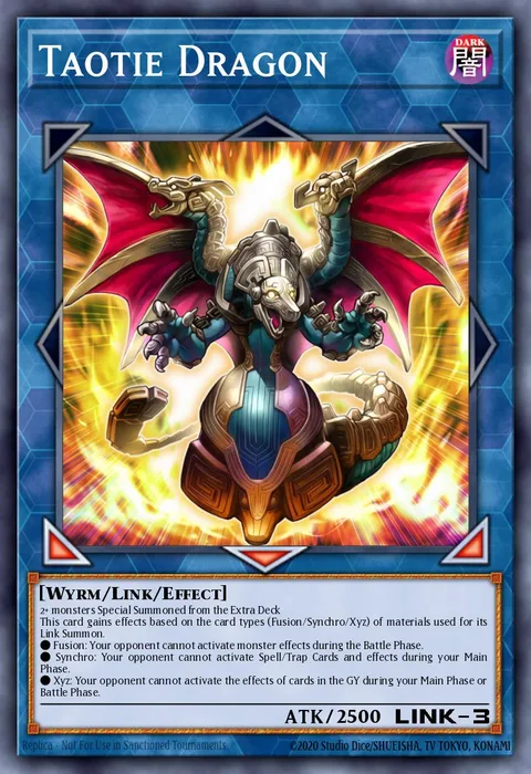 Taotie Dragon, card ETCO-EN083 from Eternity Code