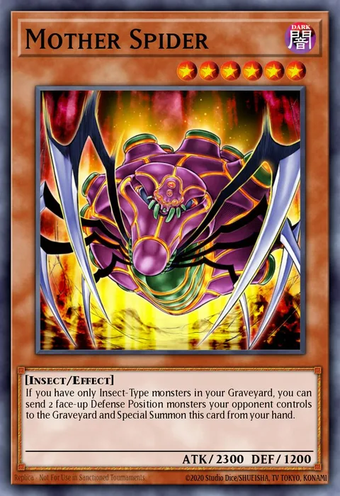 Mother Spider, carte SOVR-EN019 de Stardust Overdrive