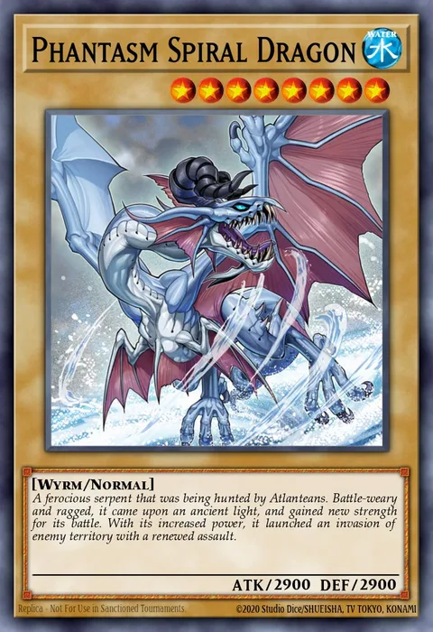 Phantasm Spiral Dragon, carte MACR-EN028 de Maximum Crisis