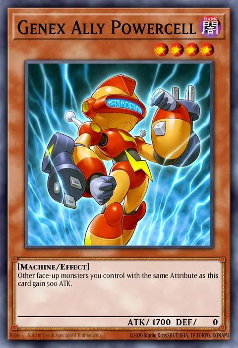 Genex Ally Powercell, card HA04-EN002 from Hidden Arsenal 4: Trishula's Triumph