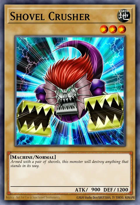 Shovel Crusher, card CP07-EN012 from Champion Pack: Game Seven