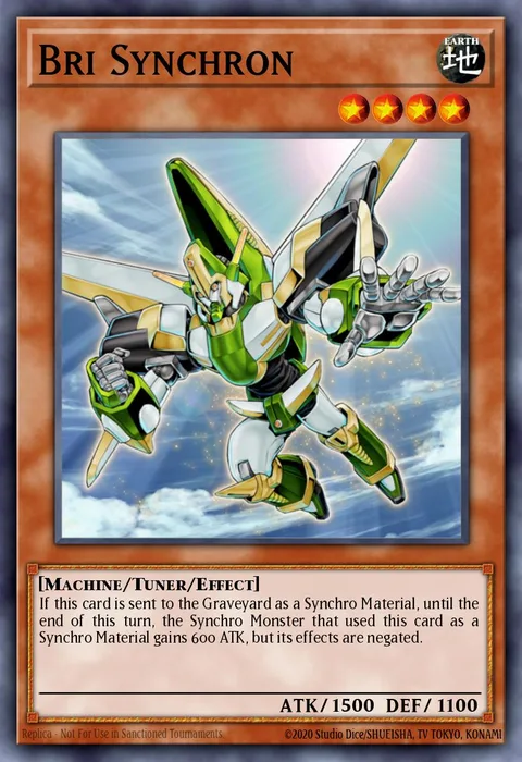 Bri Synchron, card DP10-EN014 from Duelist Pack: Yusei 3