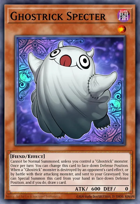 Ghostrick Specter, card SHSP-EN017 from Shadow Specters