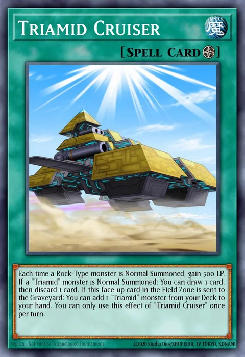 Triamid Cruiser, card TDIL-EN063 from The Dark Illusion