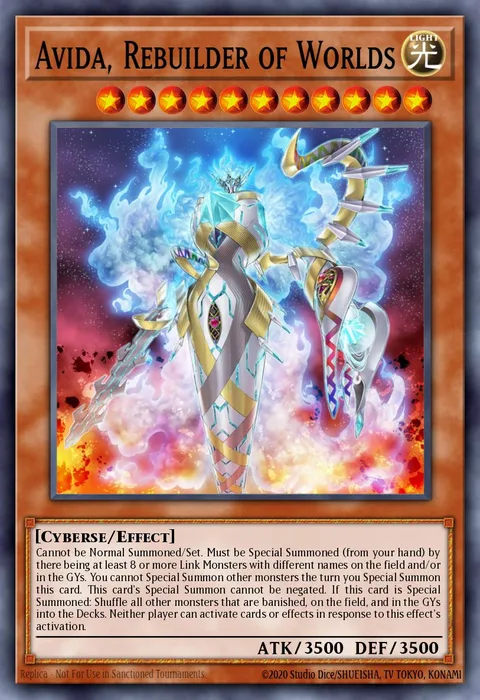 Avida, Rebuilder of Worlds, card RIRA-EN027 from Rising Rampage