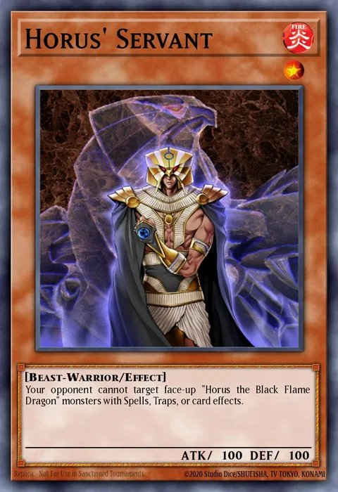 Horus' Servant, carte DR3-EN016 de Dark Revelation Volume 3
