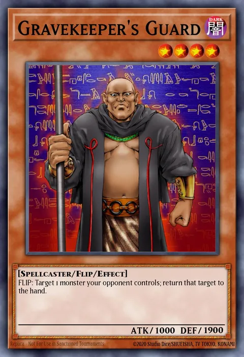 Gravekeeper's Guard, card SDMA-EN009 from Structure Deck: Marik (TCG)