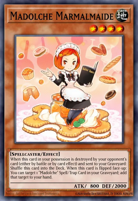 Madolche Marmalmaide, card ABYR-EN026 from Abyss Rising