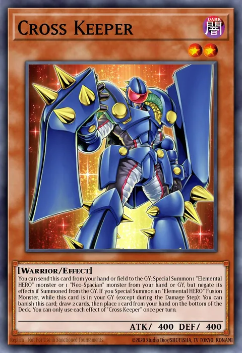Cross Keeper, card POTE-EN002 from Power of the Elements