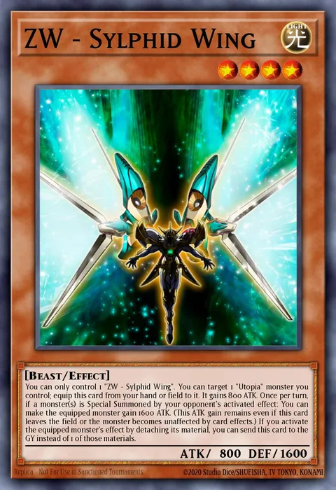 ZW - Sylphid Wing, card BROL-EN025 from Brothers of Legend