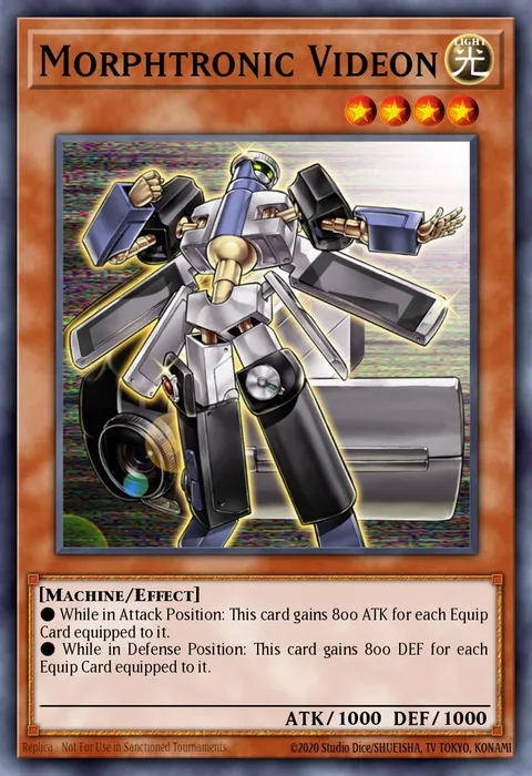 Morphtronic Videon, carte RGBT-EN015 de Raging Battle