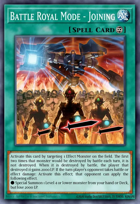 Battle Royal Mode - Joining, carte MAZE-EN026 de Maze of Memories