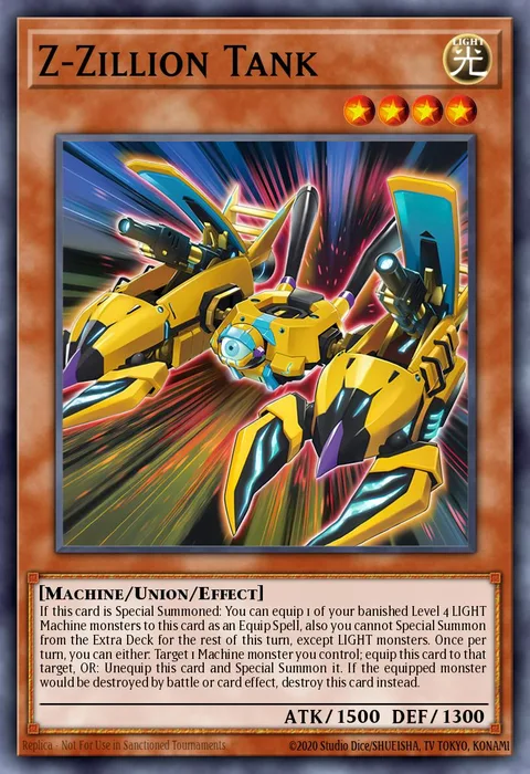Z-Zillion Tank, card OP28-EN007 from OTS Tournament Pack 28