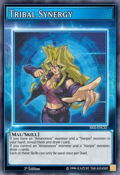 Tribal Synergy, card SS02-ENCS3 from Speed Duel Starter Decks: Duelists of Tomorrow