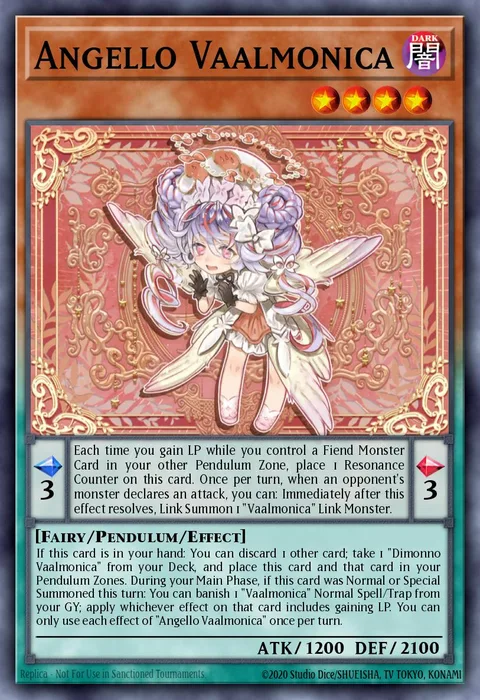 Angello Vaalmonica, carte VASM-EN031 de Valiant Smashers