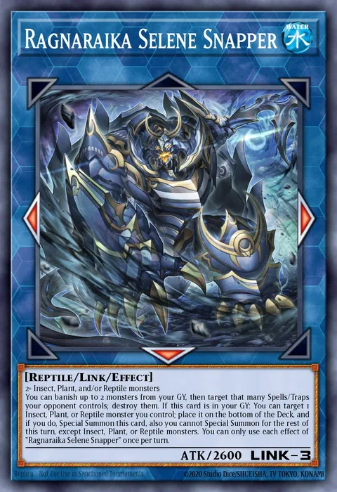 Ragnaraika Selene Snapper, carte INFO-EN048 de The Infinite Forbidden