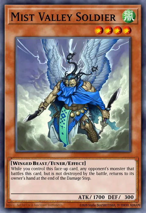 Mist Valley Soldier, carte DT01-EN015 de Duel Terminal 1