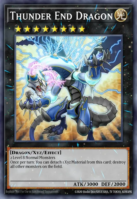 Thunder End Dragon, card SP14-EN021 from Star Pack 2014