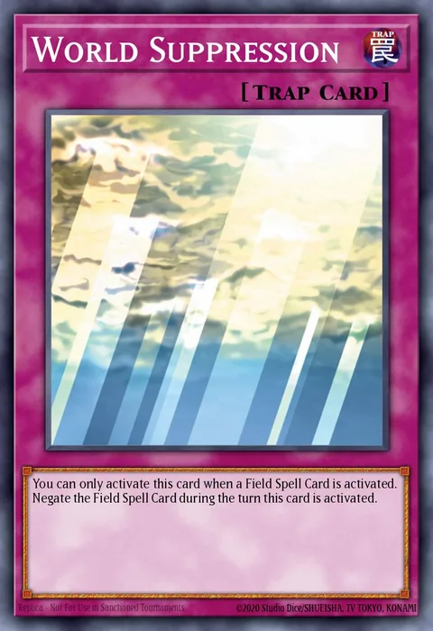 World Suppression, carte PSV-020 de Pharaoh's Servant