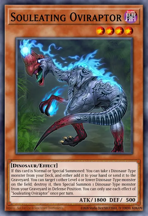 Souleating Oviraptor, carte WISU-EN012 de Wild Survivors