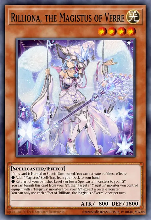Rilliona, the Magistus of Verre, carte GEIM-EN003 de Genesis Impact