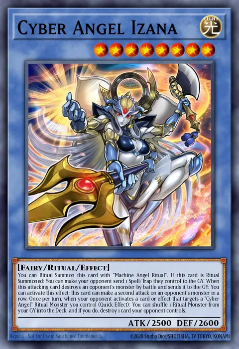 Cyber Angel Izana, card LDS2-EN091 from Legendary Duelists: Season 2