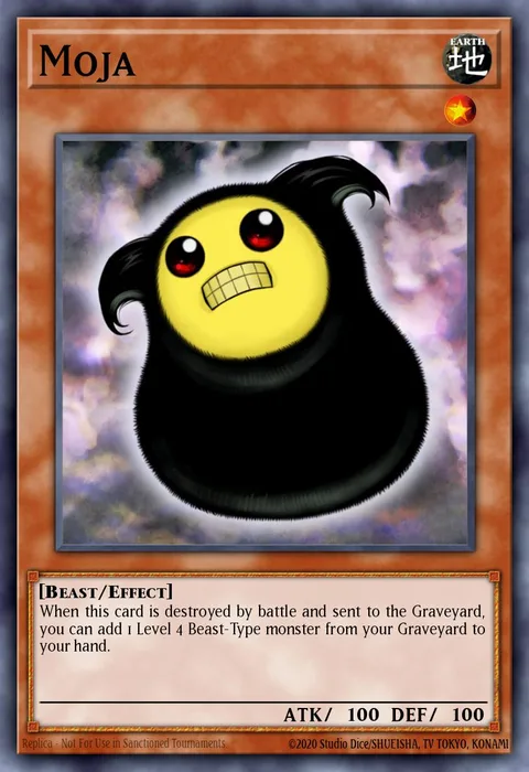 Moja, carte RGBT-EN084 de Raging Battle