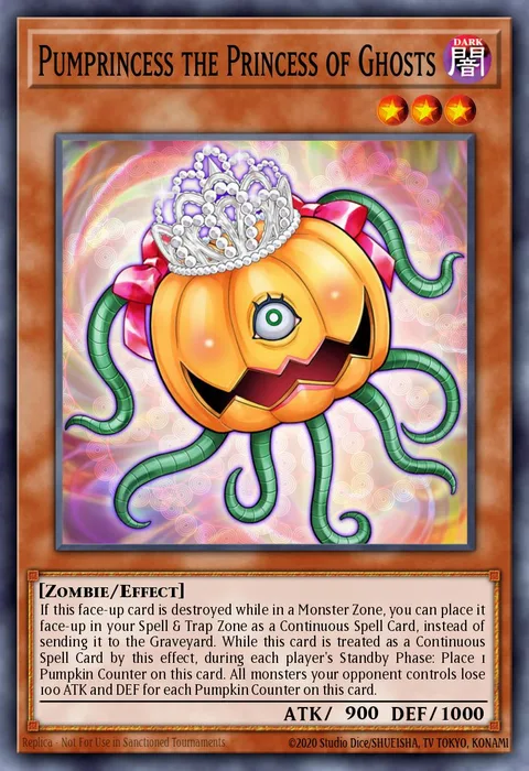 Pumprincess the Princess of Ghosts, carte SHSP-EN032 de Shadow Specters