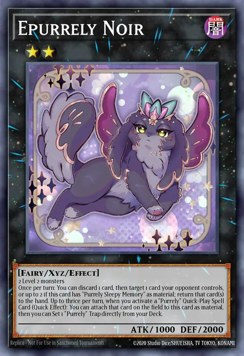 Epurrely Noir, card DUNE-EN044 from Duelist Nexus