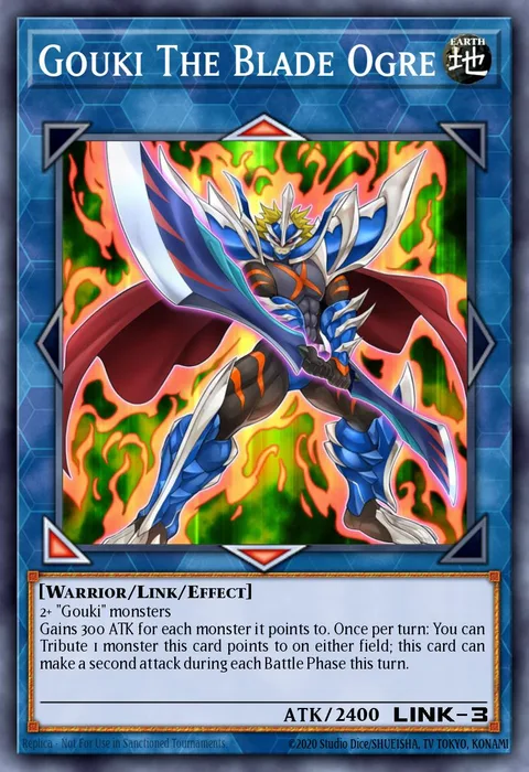 Gouki The Blade Ogre, card DANE-EN043 from Dark Neostorm
