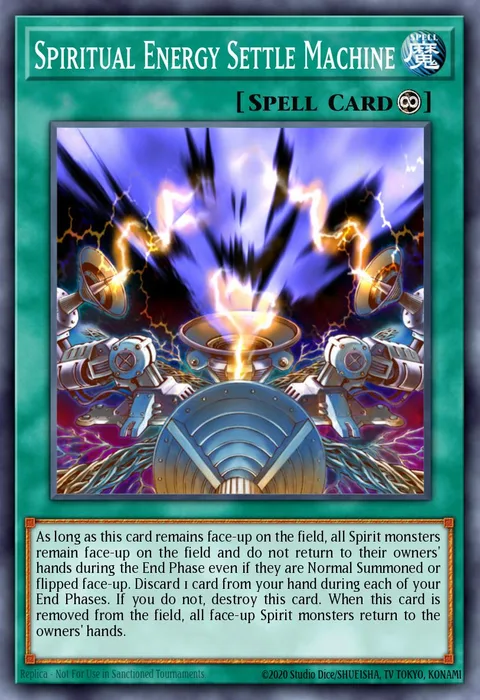 Spiritual Energy Settle Machine, carte LOD-EN082 de Legacy of Darkness