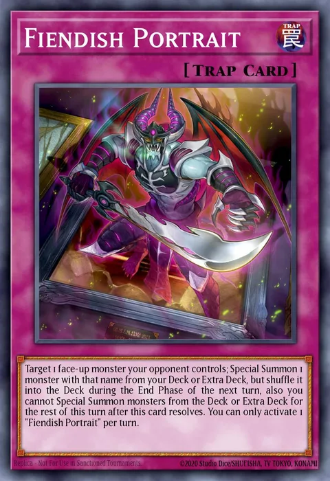 Fiendish Portrait, carte IGAS-EN079 de Ignition Assault