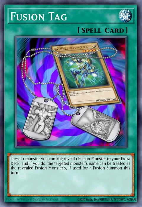 Fusion Tag, carte MP17-EN035 de 2017 Mega-Tin Mega Pack