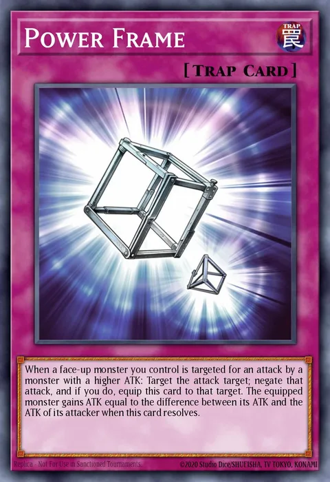 Power Frame, card BP01-EN108 from Battle Pack: Epic Dawn