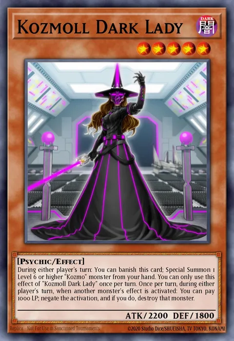 Kozmoll Dark Lady, card SHVI-EN083 from Shining Victories