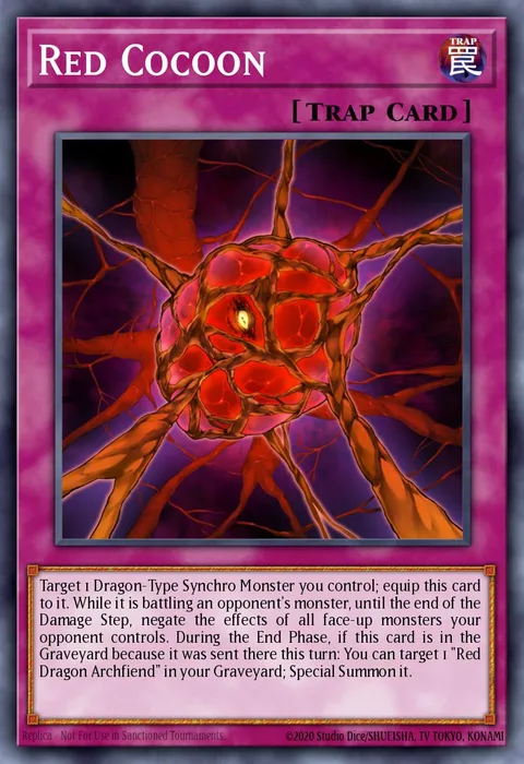 Red Cocoon, card HSRD-EN026 from High-Speed Riders
