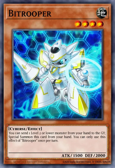 Bitrooper, card EXFO-EN005 from Extreme Force
