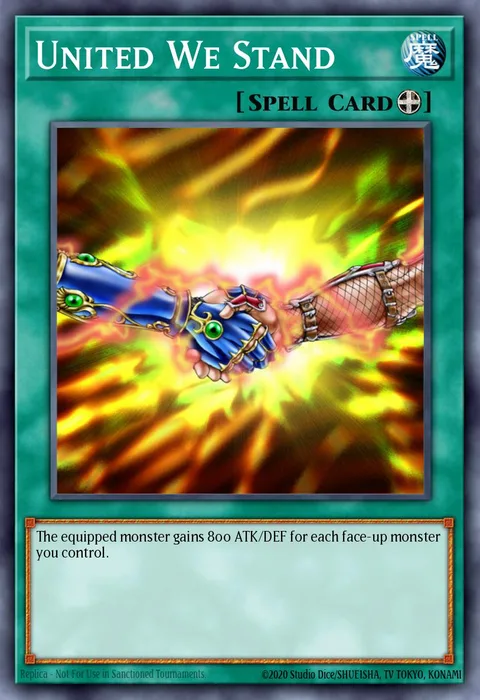 United We Stand, carte OP02-EN023 de OTS Tournament Pack 2