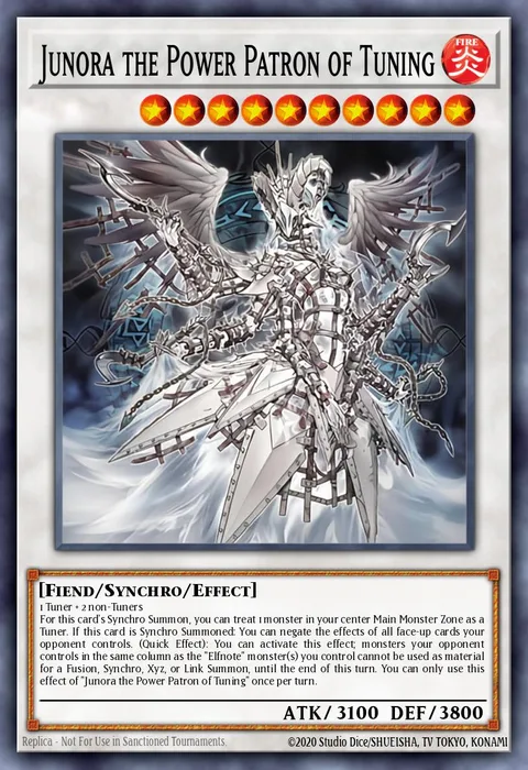 Junora the Power Patron of Tuning, card BPRO-EN039 from Burst Protocol