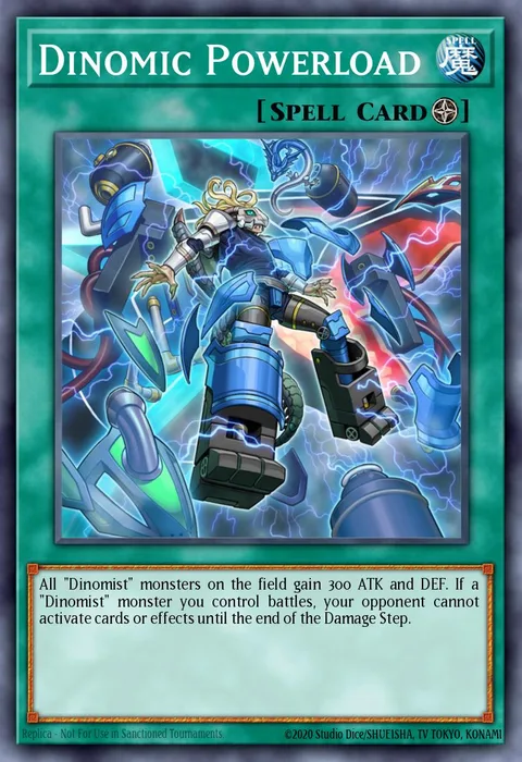Dinomic Powerload, carte BOSH-EN062 de Breakers of Shadow