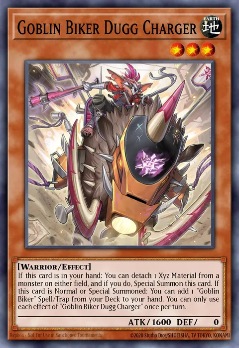 Goblin Biker Dugg Charger, card MP25-EN051 from 2025 Mega-Pack Tin