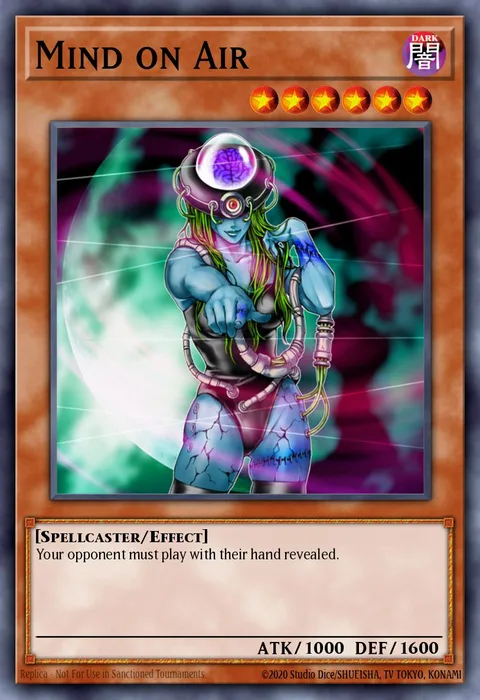 Mind on Air, card DR3-EN027 from Dark Revelation Volume 3
