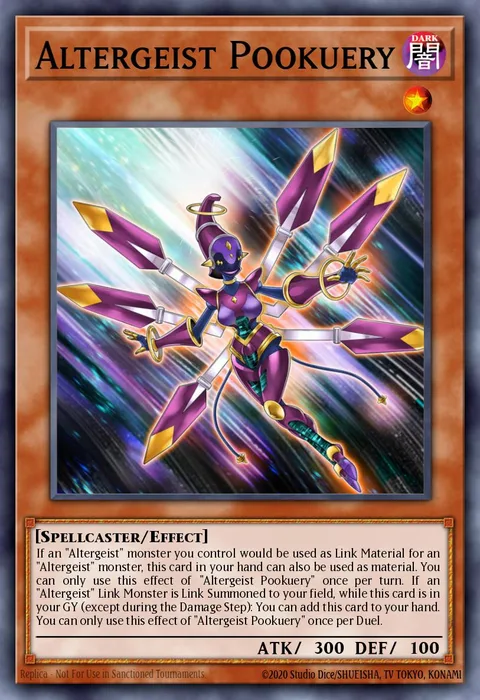 Altergeist Pookuery, card BROL-EN046 from Brothers of Legend