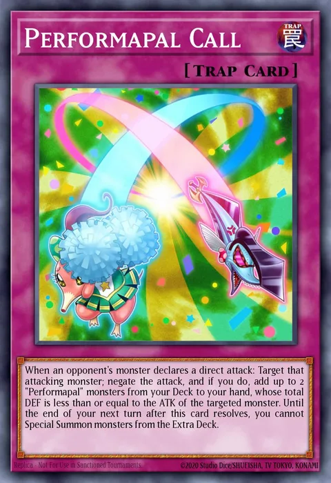 Performapal Call, card SECE-EN067 from Secrets of Eternity