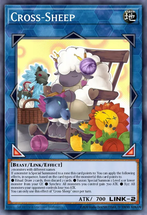 Cross-Sheep, card LAVD-ENL40 from Legendary Arc-V Decks