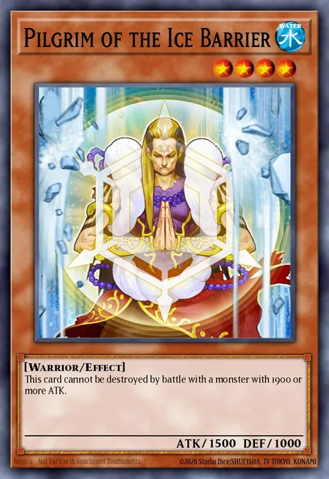 Pilgrim of the Ice Barrier, carte HA02-EN046 de Hidden Arsenal 2