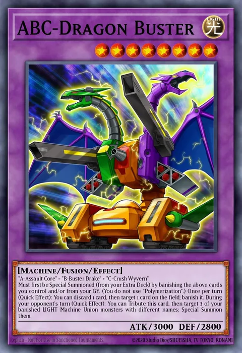 ABC-Dragon Buster, card OP13-EN006 from OTS Tournament Pack 13